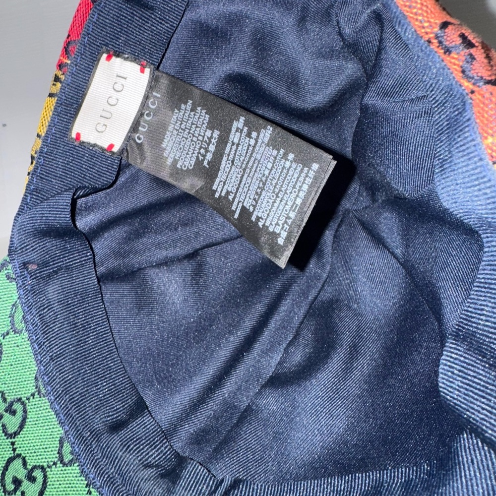 Gucci Multicolor Logo Baseball Cap - image 6